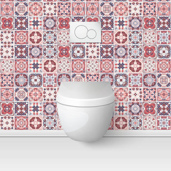 Toilets Self Adhesive - Cement tile effect