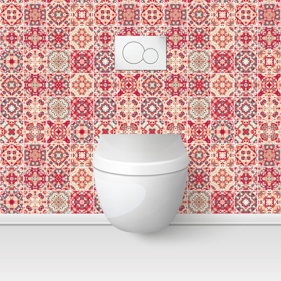 Toilets Self Adhesive - Cement tile effect