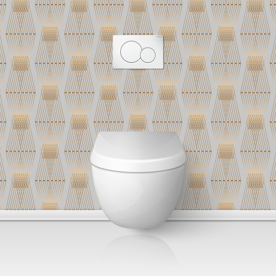 Toilets Self Adhesive - Oriental