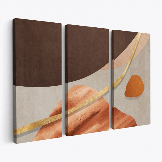 Triptych Canvas Prints - Abstract