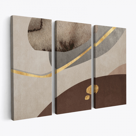 Triptych Canvas Prints - Abstract