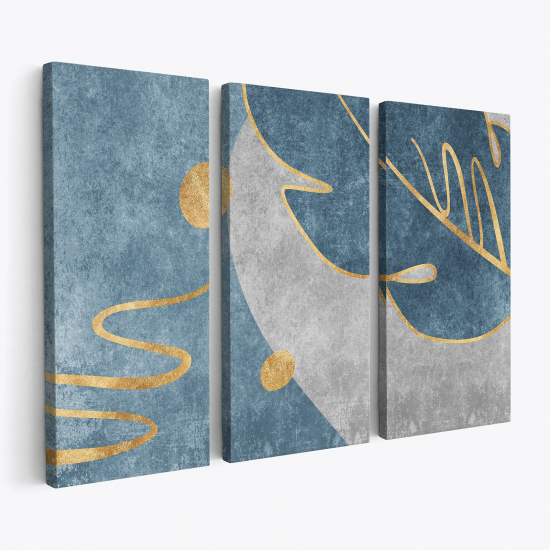 Triptych Canvas Prints - Abstract