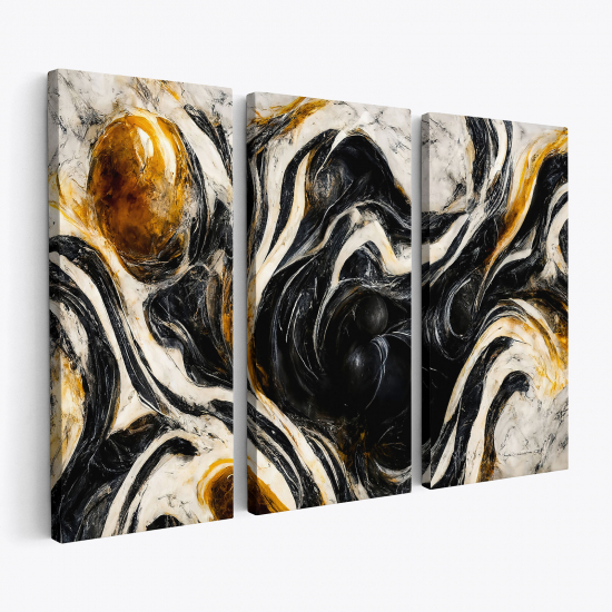 Triptych Canvas Prints - Abstract