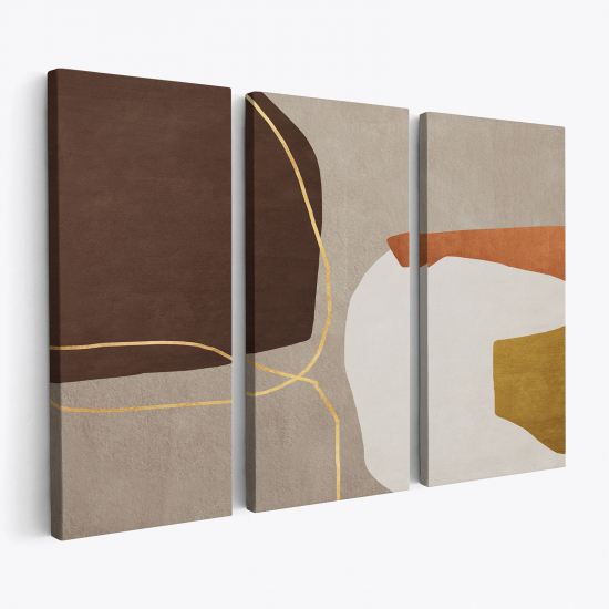 Triptych Canvas Prints - Abstract