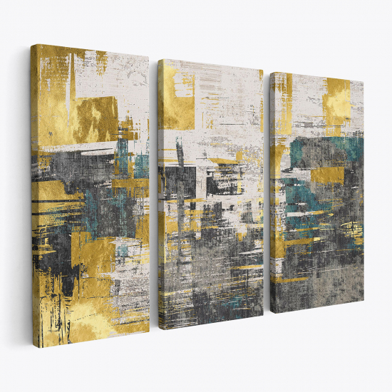 Triptych Canvas Prints - Abstract