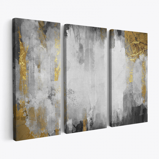 Triptych Canvas Prints - Abstract