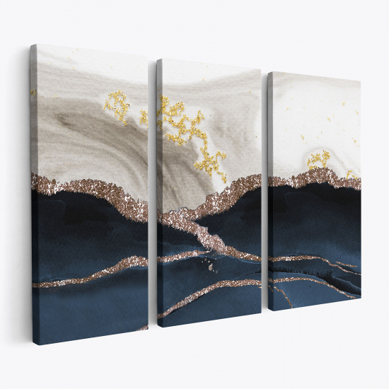 Triptych Canvas Prints - Abstract