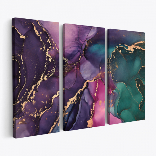 Triptych Canvas Prints - Abstract