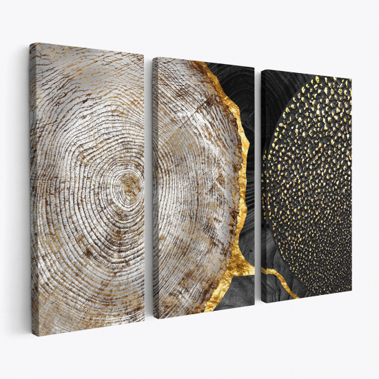 Triptych Canvas Prints - Abstract