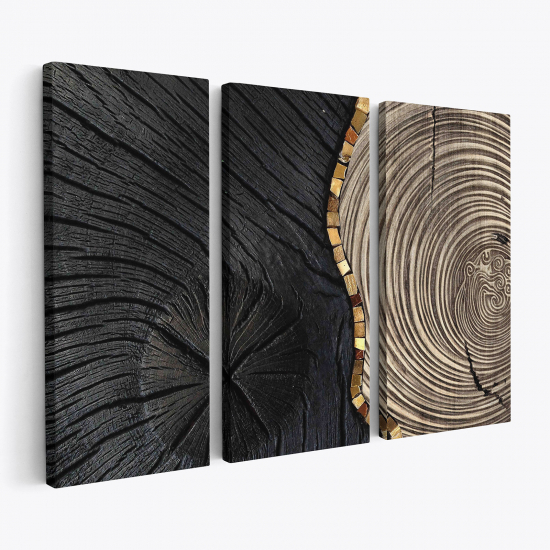 Triptych Canvas Prints - Abstract