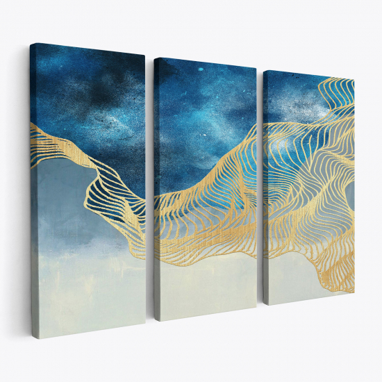 Triptych Canvas Prints - Abstract