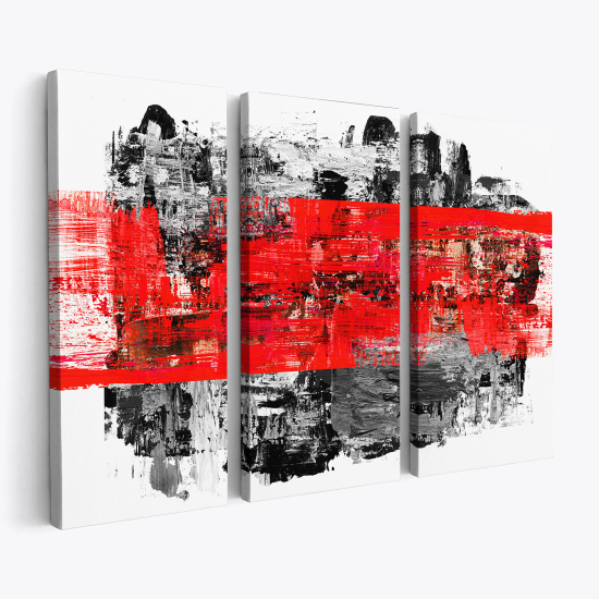 Triptych Canvas Prints - Abstract