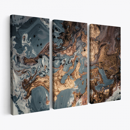 Triptych Canvas Prints - Abstract