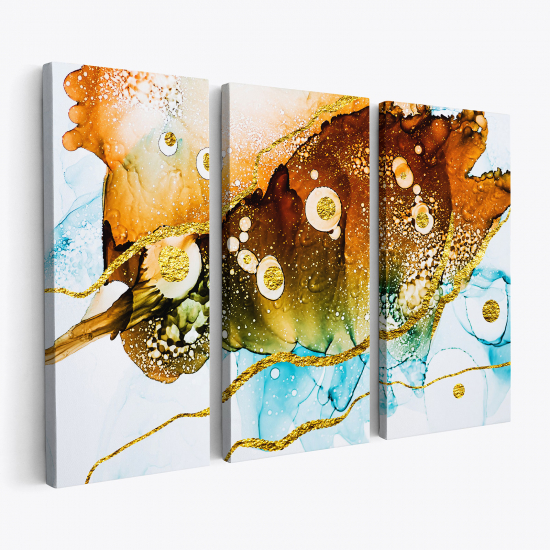 Triptych Canvas Prints - Abstract