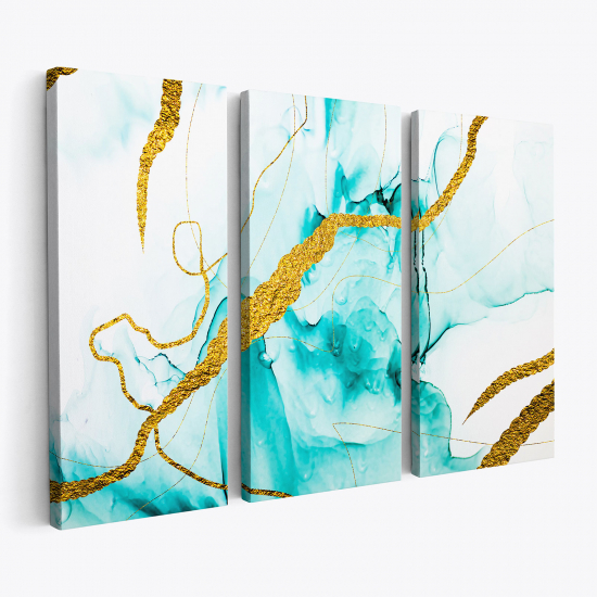 Triptych Canvas Prints - Abstract