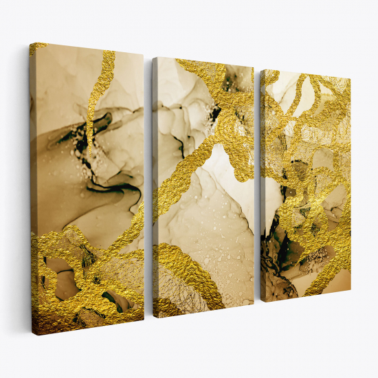 Triptych Canvas Prints - Abstract