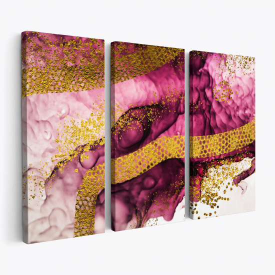 Triptych Canvas Prints - Abstract