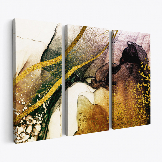 Triptych Canvas Prints - Abstract