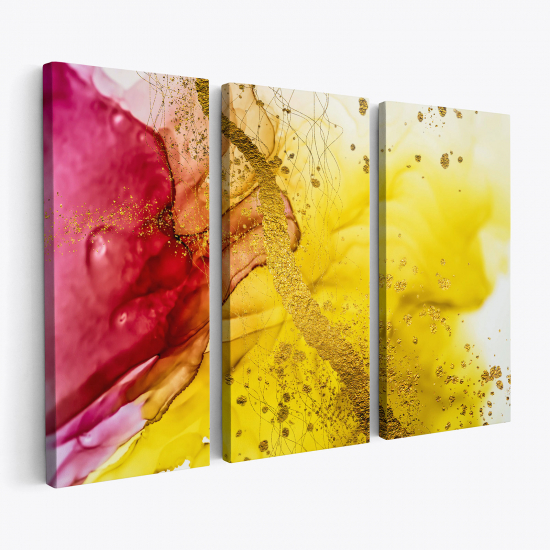 Triptych Canvas Prints - Abstract