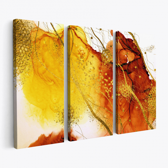 Triptych Canvas Prints - Abstract