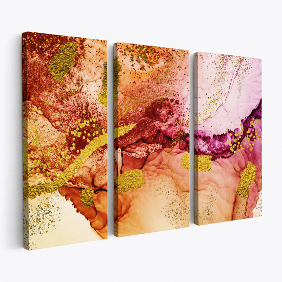 Triptych Canvas Prints - Abstract