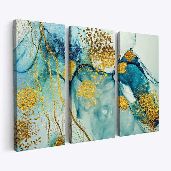 Triptych Canvas Prints - Abstract