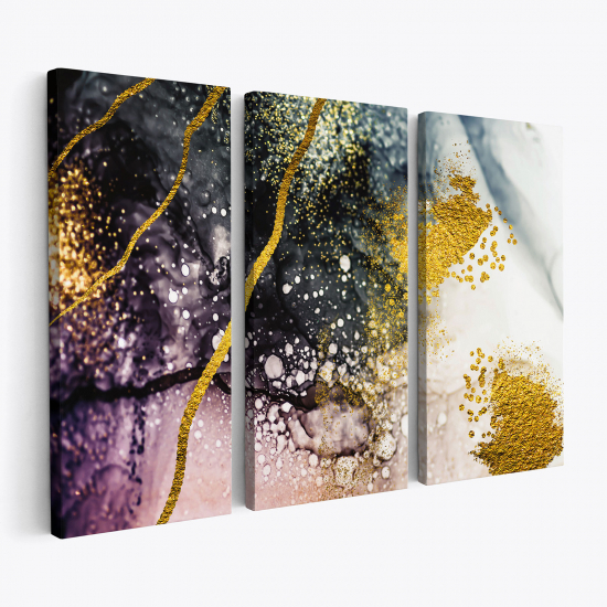 Triptych Canvas Prints - Abstract