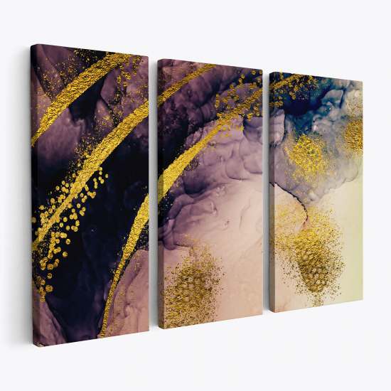 Triptych Canvas Prints - Abstract