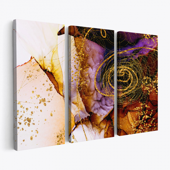 Triptych Canvas Prints - Abstract