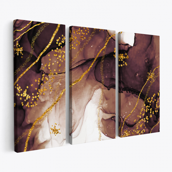 Triptych Canvas Prints - Abstract