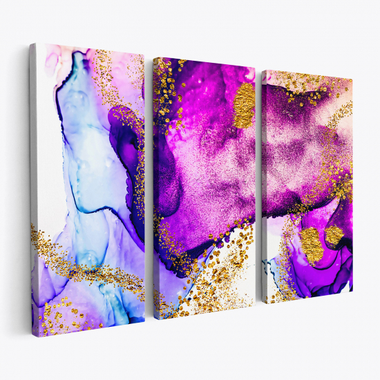 Triptych Canvas Prints - Abstract