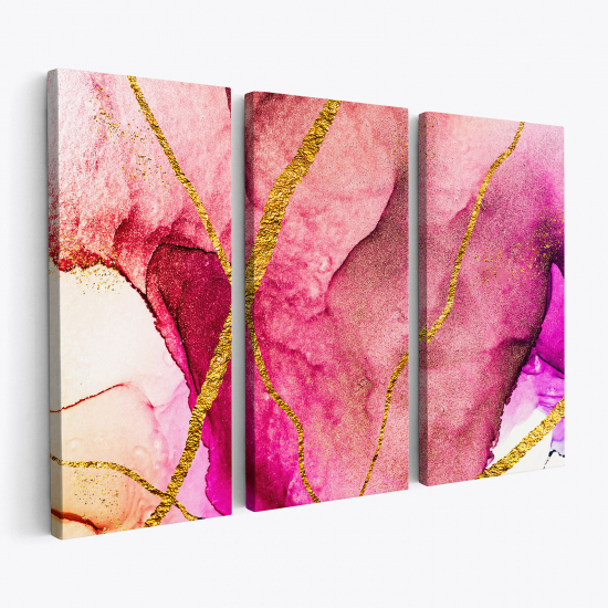 Triptych Canvas Prints - Abstract