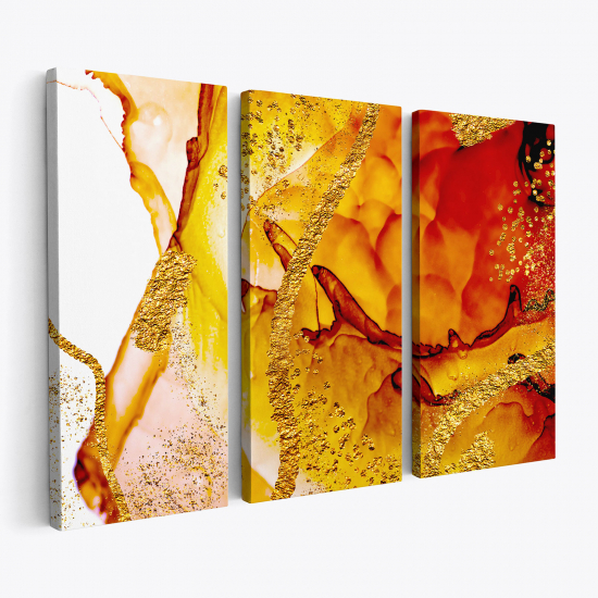 Triptych Canvas Prints - Abstract