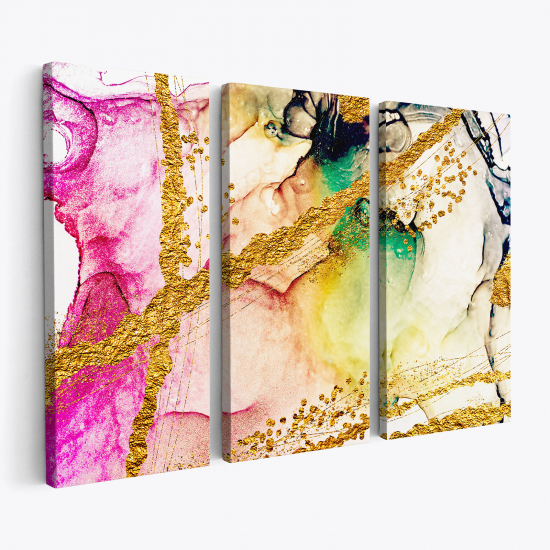 Triptych Canvas Prints - Abstract