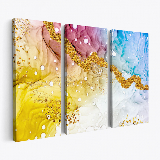 Triptych Canvas Prints - Abstract