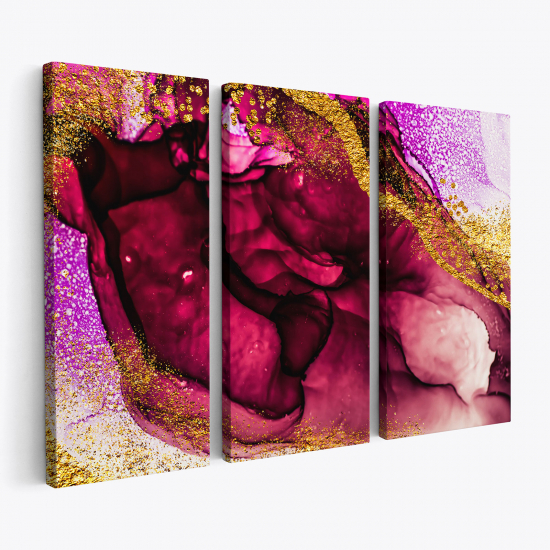 Triptych Canvas Prints - Abstract