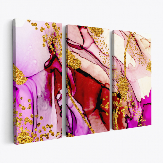 Triptych Canvas Prints - Abstract