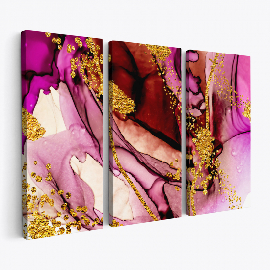 Triptych Canvas Prints - Abstract