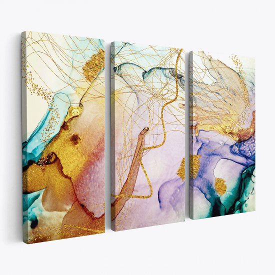 Triptych Canvas Prints - Abstract