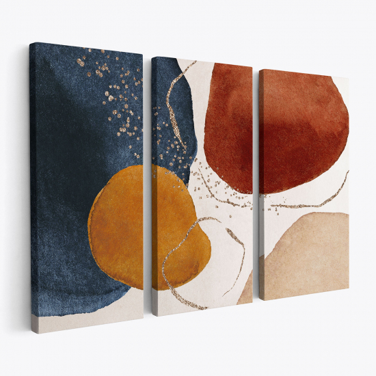 Triptych Canvas Prints - Abstract