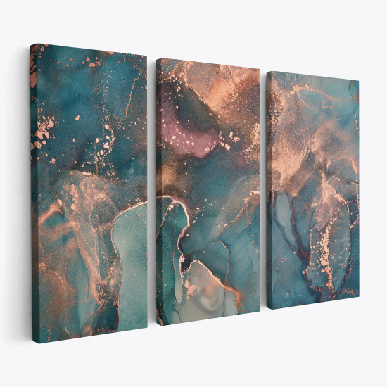 Triptych Canvas Prints - Abstract