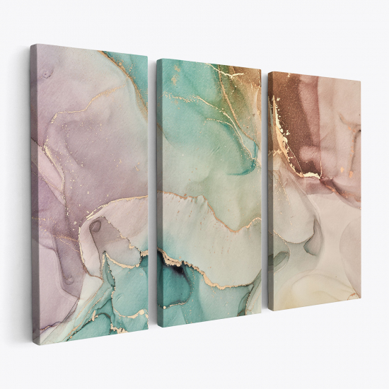 Triptych Canvas Prints - Abstract