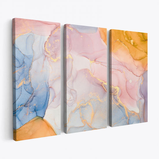 Triptych Canvas Prints - Abstract