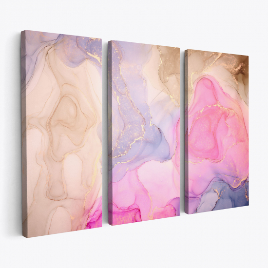 Triptych Canvas Prints - Abstract