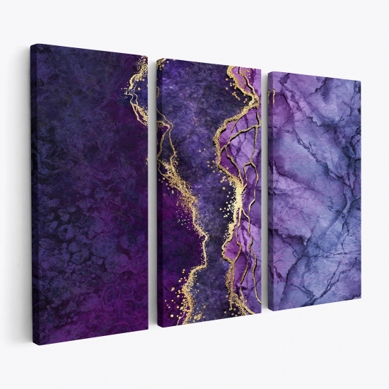 Triptych Canvas Prints - Abstract