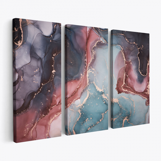 Triptych Canvas Prints - Abstract