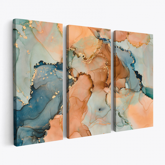 Triptych Canvas Prints - Abstract