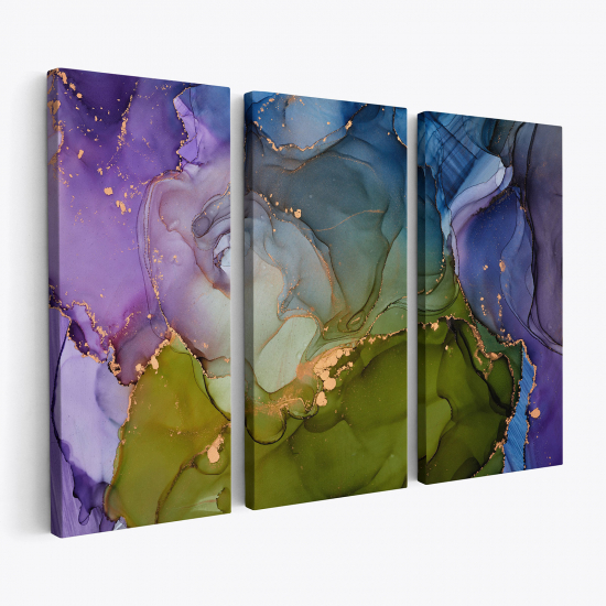 Triptych Canvas Prints - Abstract