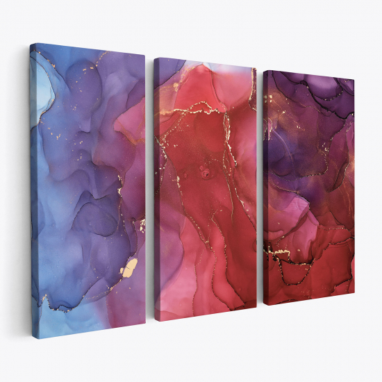 Triptych Canvas Prints - Abstract