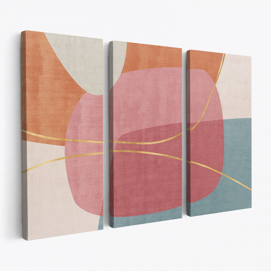 Triptych Canvas Prints - Abstract